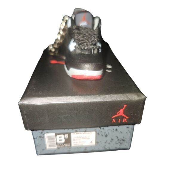 Mini Sneaker Keychains AJ 4 - Retro Bred - Picture 2 of 2